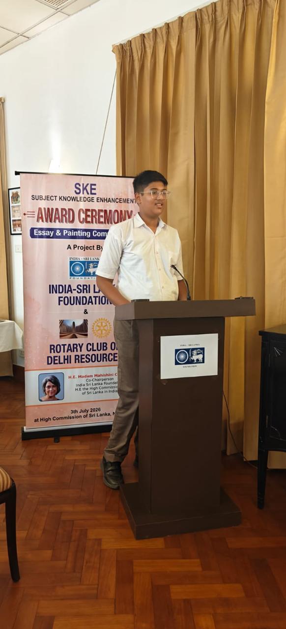 Mayoor School, Noida Shines at Sri Lanka Subject Knowledge Enhancement Competition